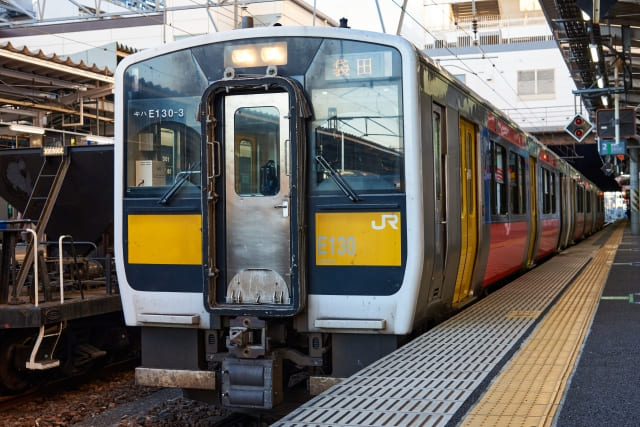 水郡線車両キハＥ１３０系の画像