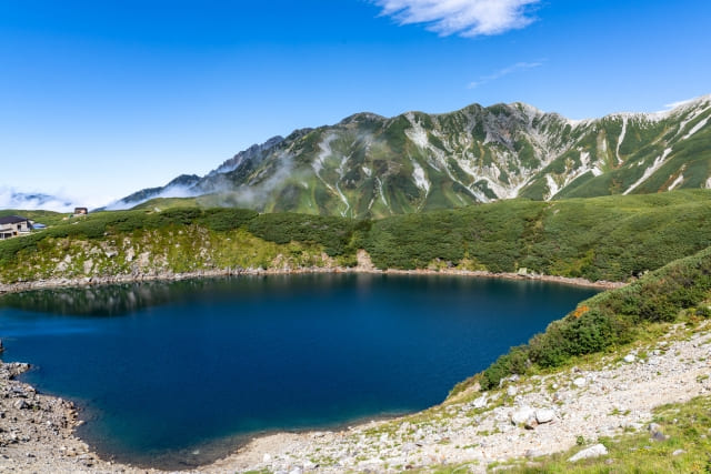 立山連峰の風景画像