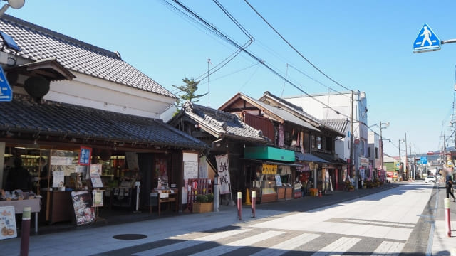 笠間稲荷神社付近の風景画像