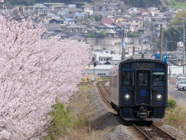 長崎のディーゼルカーの画像