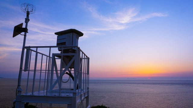 長崎県平戸市の生月島沿岸波浪計の画像