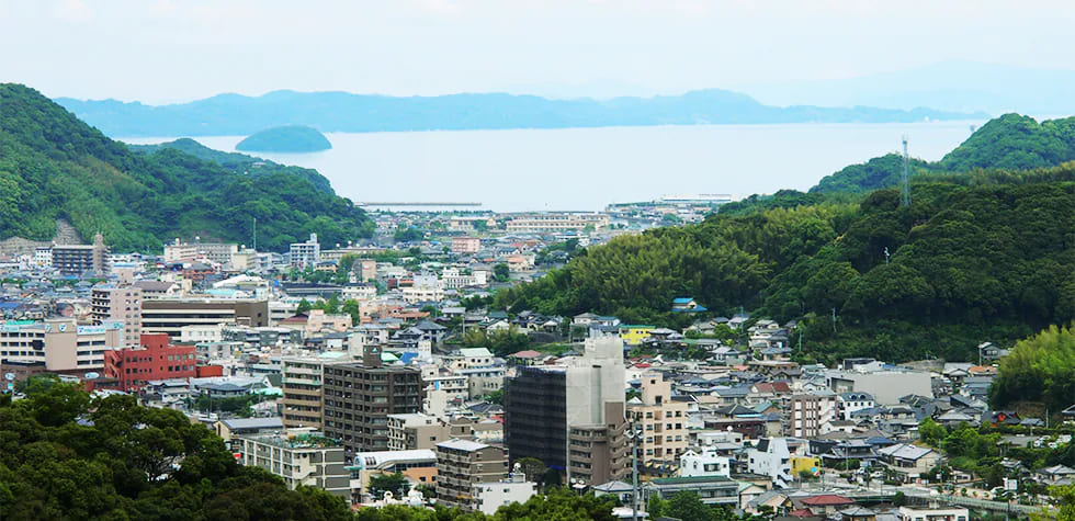 長与町の風景画像