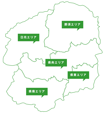 栃木県のエリア画像