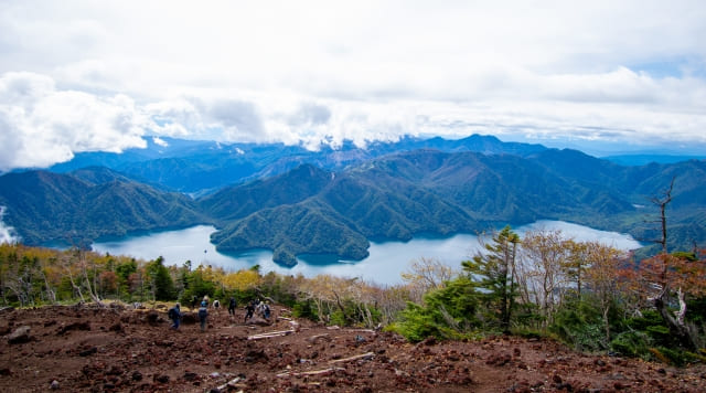 中禅寺湖の風景