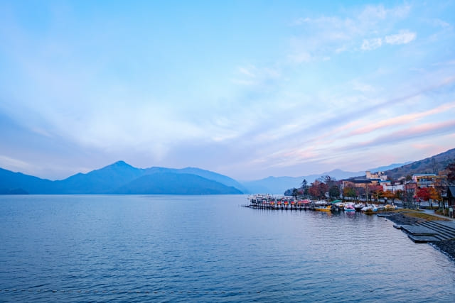 中禅寺湖の風景