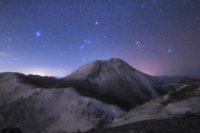 白根山の風景