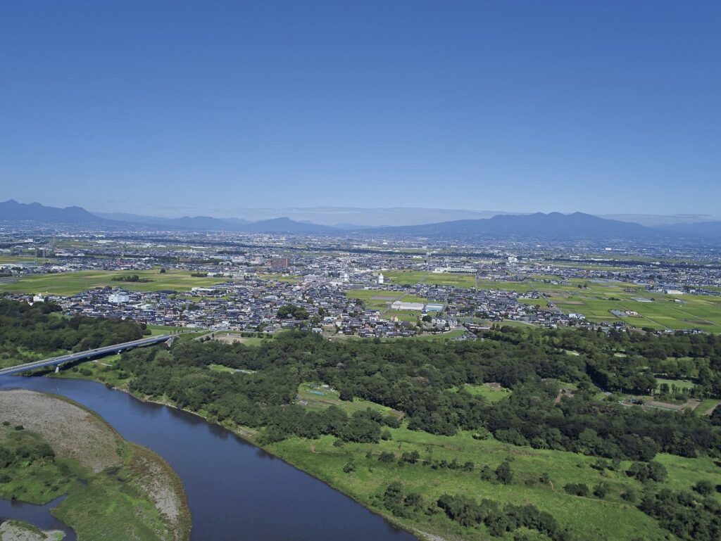 玉村町の風景