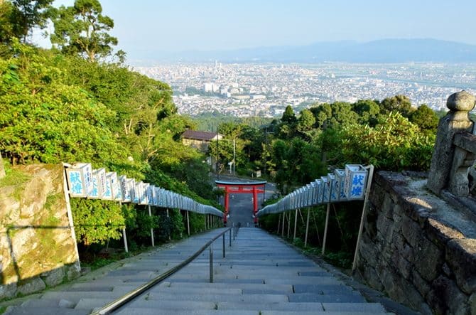 久留米市の街並み