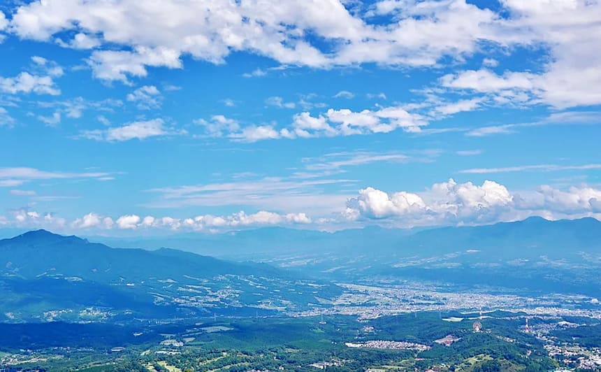 渋川市の風景